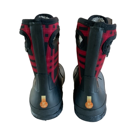 Bogs Amanda plaid Insulated Boots 13 - Picture 5 of 7
